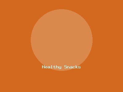 Healthy Snacks
